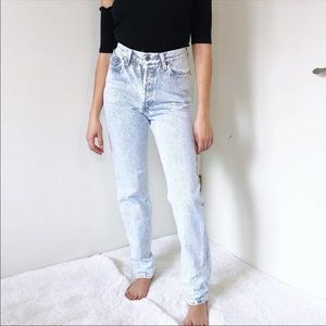 Vintage Levi’s Striped Denim Jeans